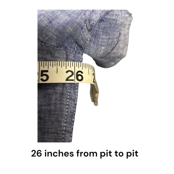 Paul Costelloe Living Regular Fit Mens Short Sleeve Button-Up Shirt Blue - Picture 10 of 11